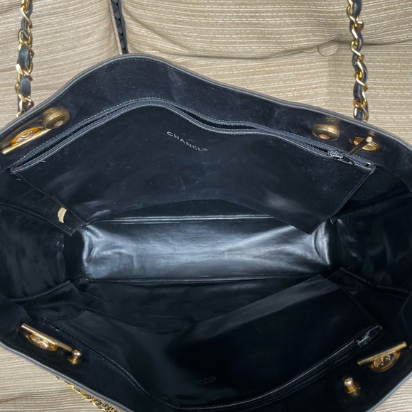 Chanel Brown Leather Tote Bag - Picture 7 of 9